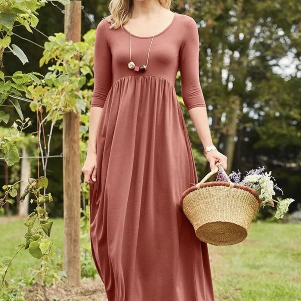 Matilda Jane Joanna Gaines Country Ride Maxi Dress Size Small